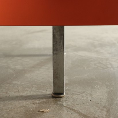 Angle Desk by George Nelson Wood Formica Vintage Italy 1960s-1970s