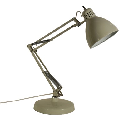 Naska Loris Table Lamp Lacquered Metal Vintage Norway 1960s-1970s
