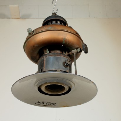 Kerosene Lamp Copper Italy 20th Century