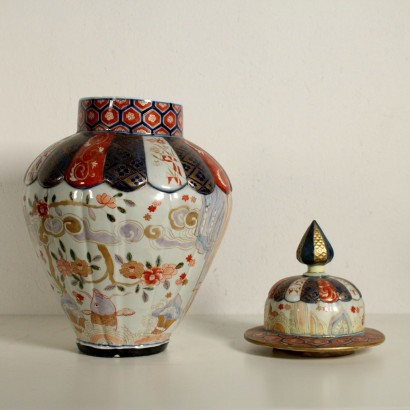 Paire de Vases Porcelaine Europe XIXeme siècle
