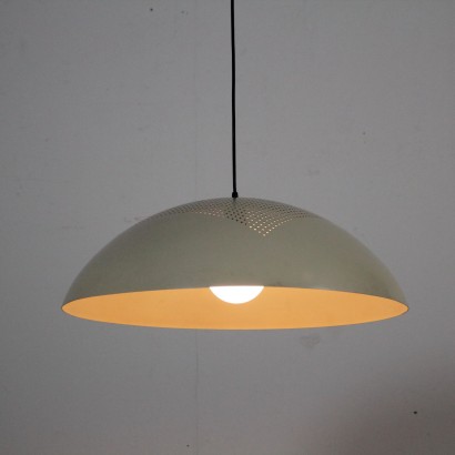 Ceiling Lamp Lacquered Aluminium Vintage 1960s