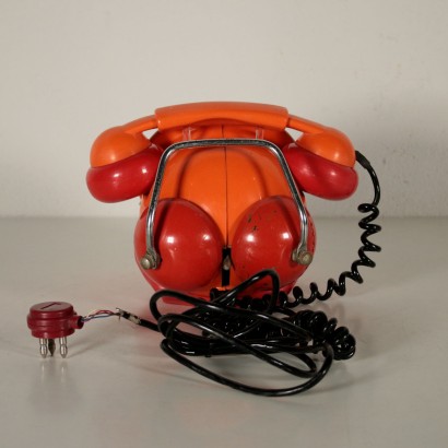 Téléphone Bobo Sergio Todeschini Plastique Telcer Italie Années 60