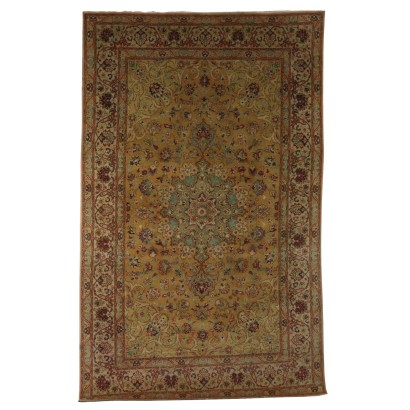 Tabriz Carpet Iran Wool and Cotton 1950s-1960s