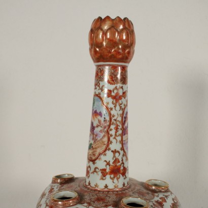 Tulip Vase Porcelain Manufactured in China Late 1700s
