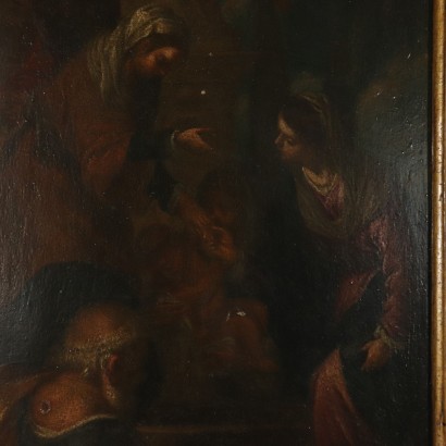 Die Einführung von Jesus an die Prophetin Anne 17. Jahrhundert