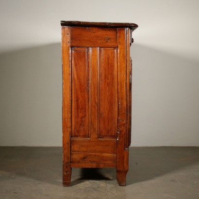 Solid Walnut Cupboard from Piedmont Italy Mid 1700s
