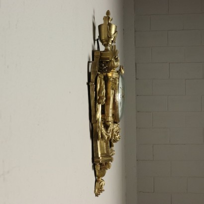 Pendule au Mur Bronze doré Métal Buzot à Paris '700