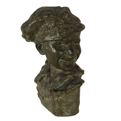 Bronzeskulptur von Medardo Rosso Gavroche 20. Jahrhundert