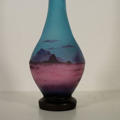 Antik, Vase, antike Vase, antike Vase, italienische antike Vase, antike Vase, neoklassizistische Vase, Vase der 900, Vase im Daum Nancy Style
