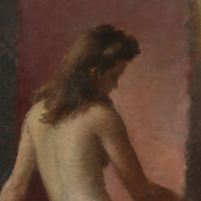Female Nude by Noel Quintavalle Oil on Canvas 1946