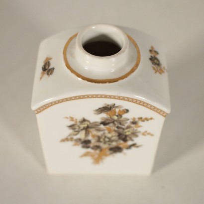 Porte thé Porcelaine polychrome Meissen Fabriqué en Allemagne 1780