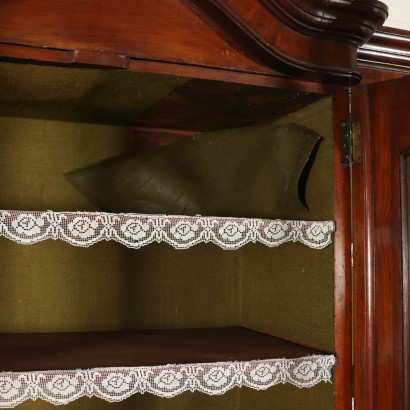 Mahogany Double Body Bookcase England Last Quarter of 1800s
