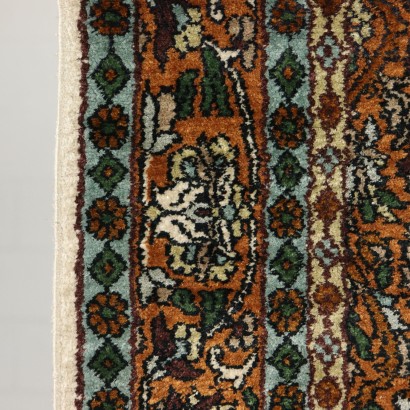 Kashmir Carpet India Wool Cotton Silk 1990s
