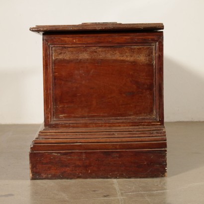 Storage Bench with Inlays Maple Walnut Italy 18th Century