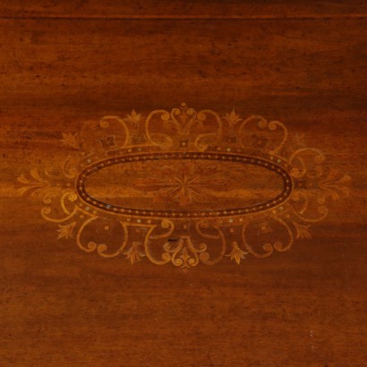 Table with Extensions Neoclassical Style Italy Mid 1900s