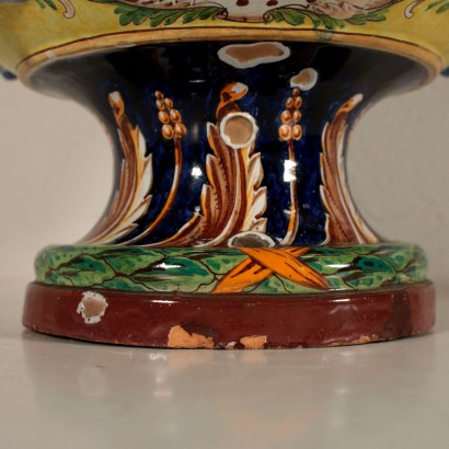 Decorated Vase Style of the Renaissance Italy Early 20th Century