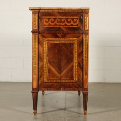 Neoclassical Cupboard Geometrical Inlays Italy 18th Century
