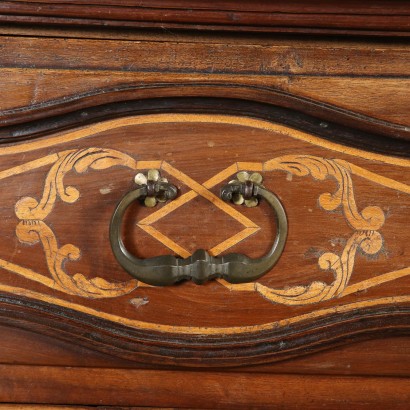 Chest of Drawers Maple Walnut Northern Italy 18th Century