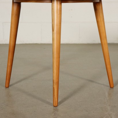 Console Table Beech Formica Vintage Italy 1950s