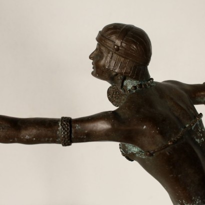 Copie danseuse phénicienne par Demetre H. Chiparus Bronze France '900