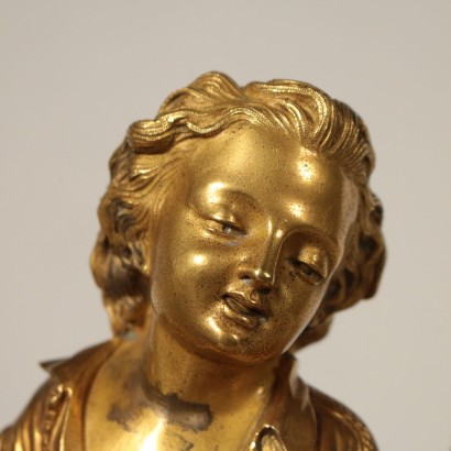 Pendule Bronze doré S.C.Richard Japy Freres Medaille d'Or France '800