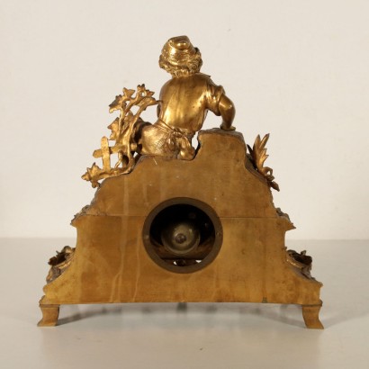 Pendule Bronze doré S.C.Richard Japy Freres Medaille d'Or France '800