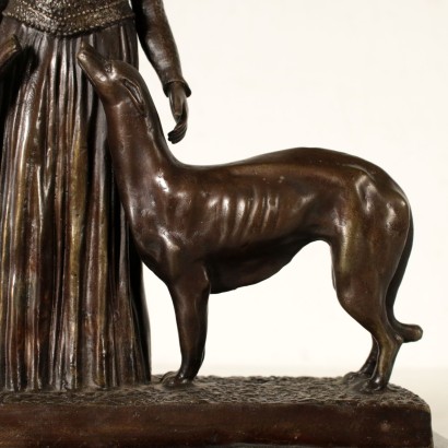 Bronzeskulptur Kopie des Künstlers Demetre Haralamb Chiparus 1900