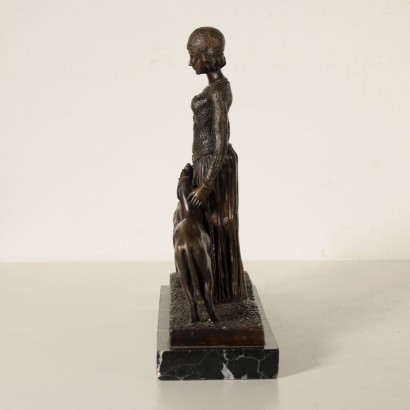 Bronzeskulptur Kopie des Künstlers Demetre Haralamb Chiparus 1900
