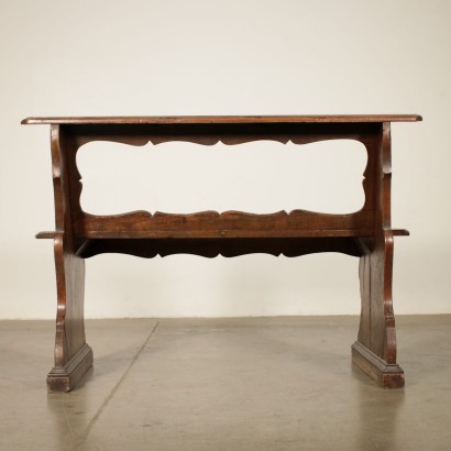 Bench Assembled with Antique Woods Italy 20th Century