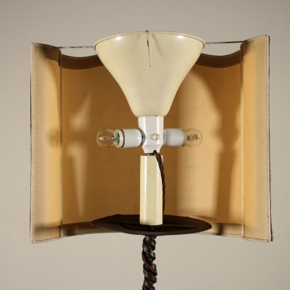 Stehlampe Schmiedeeisen Italien 18. Jahrhundert