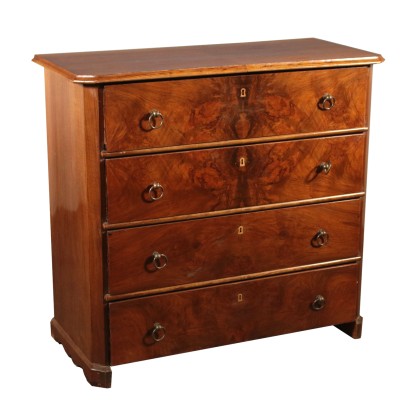 Chest of Drawers Walnut Northern Europe 19th Century
