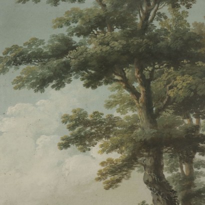 Landschaft mit Figuren Vincenzo Martinelli 18. Jahrhundert