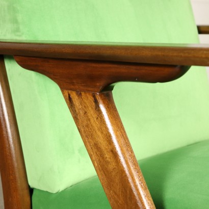 antigüedades modernas, antigüedades de diseño moderno, sillón, sillón de antigüedades modernas, sillón de antigüedades modernas, sillón italiano, sillón vintage, sillón de los años 50, sillón de diseño de los años 50.