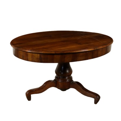 Table Oval Noyer Italie Première moitié '800