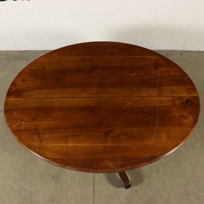 Table Oval Noyer Italie Première moitié '800