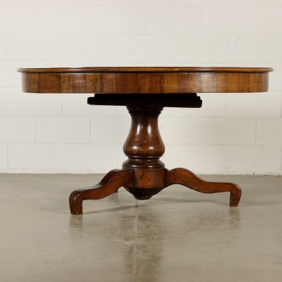 Table Oval Noyer Italie Première moitié '800