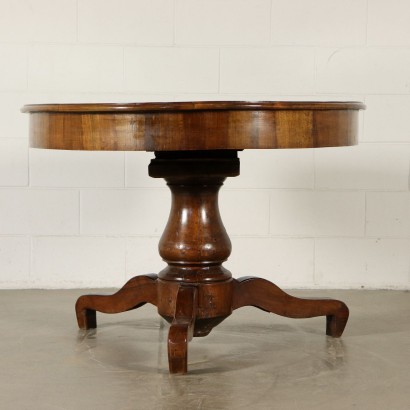 Table Oval Noyer Italie Première moitié '800