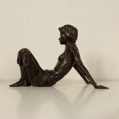 Weibliche Akt Skulptur von David Williams-Ellis 1980