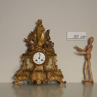Uhr Bronze Frankreich Ende von '800