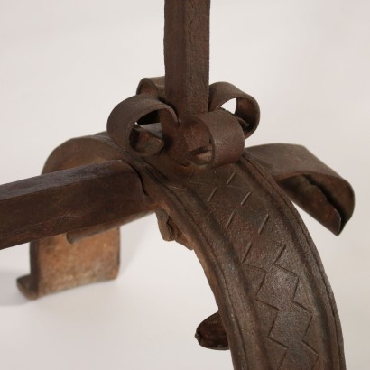 Feuerbock Eisen Italien 17. - 18. Jahrhundert