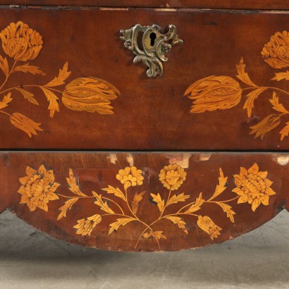 Chest of Drawers with Upper Case Holland 19th Century