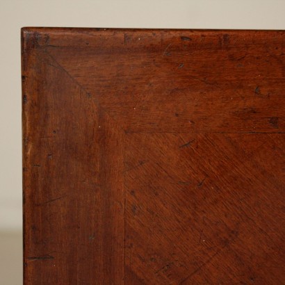 Petite Table Art Nouveau Acajou Nacre Italie Fin'800-Début'900