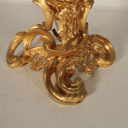 Gilded Bronze Candle Tree Early 20th Century