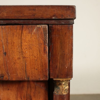 Empire Chest of Drawers Walnut Italy First Quarter of 1800s