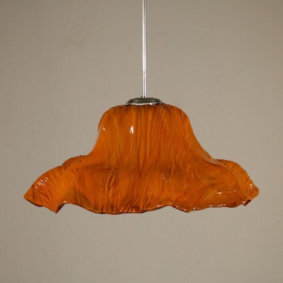 Deckenlampe von Toni Zuccheri für Venini Vintage Italien 60er Jahre