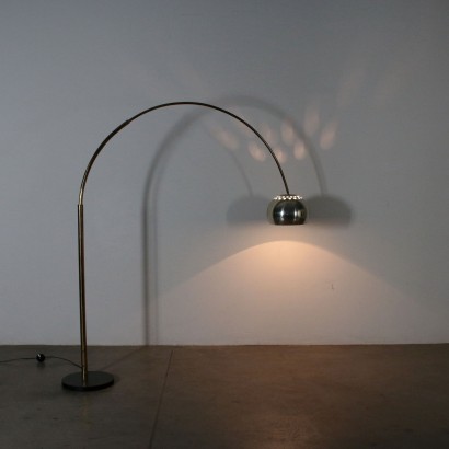 Extensible Arc Floor Lamp Vintage Italy 1960s
