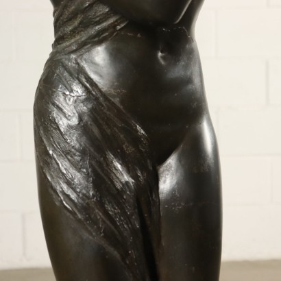 Jugendstil Statue Bronze Marmor 1900.