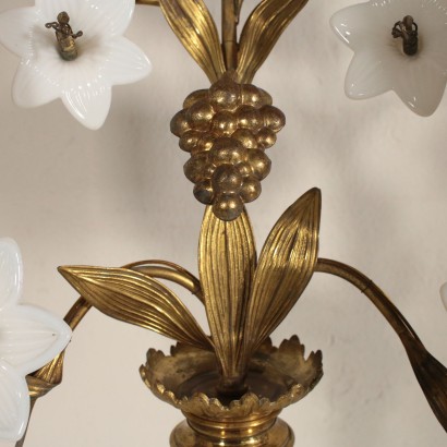 Tischlampe Bronze Italien 20. Jahrhundert