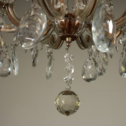 Marie Therese Chandelier Crystal Italy Early 20th Century