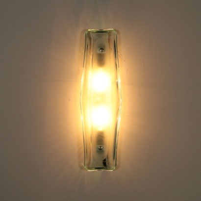 Vintage Glass Sconce Italy 1950s-1960s